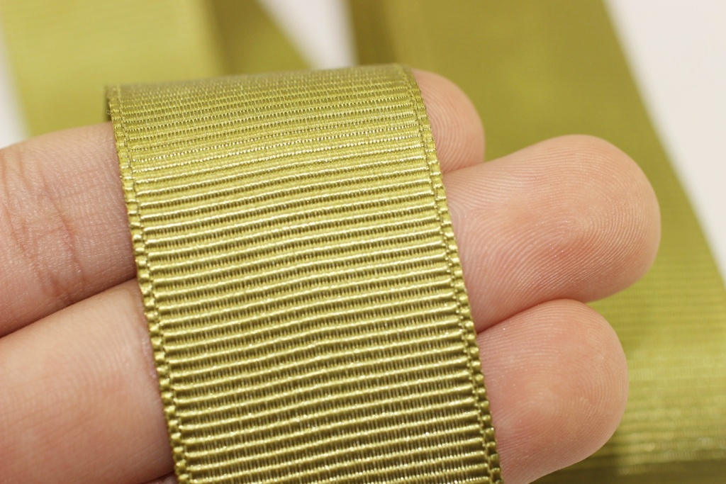 10 meters 10.93 yrds, 10/20/30mm Olive Green Grosgrain Ribbon, Strong