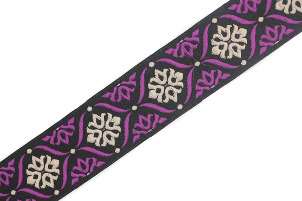 35 mm Mediterranean Ribbon (1.37 inches), Jacquard ribbon, jacquard trim, fabric wide trims, craft supplies, trim, 35973