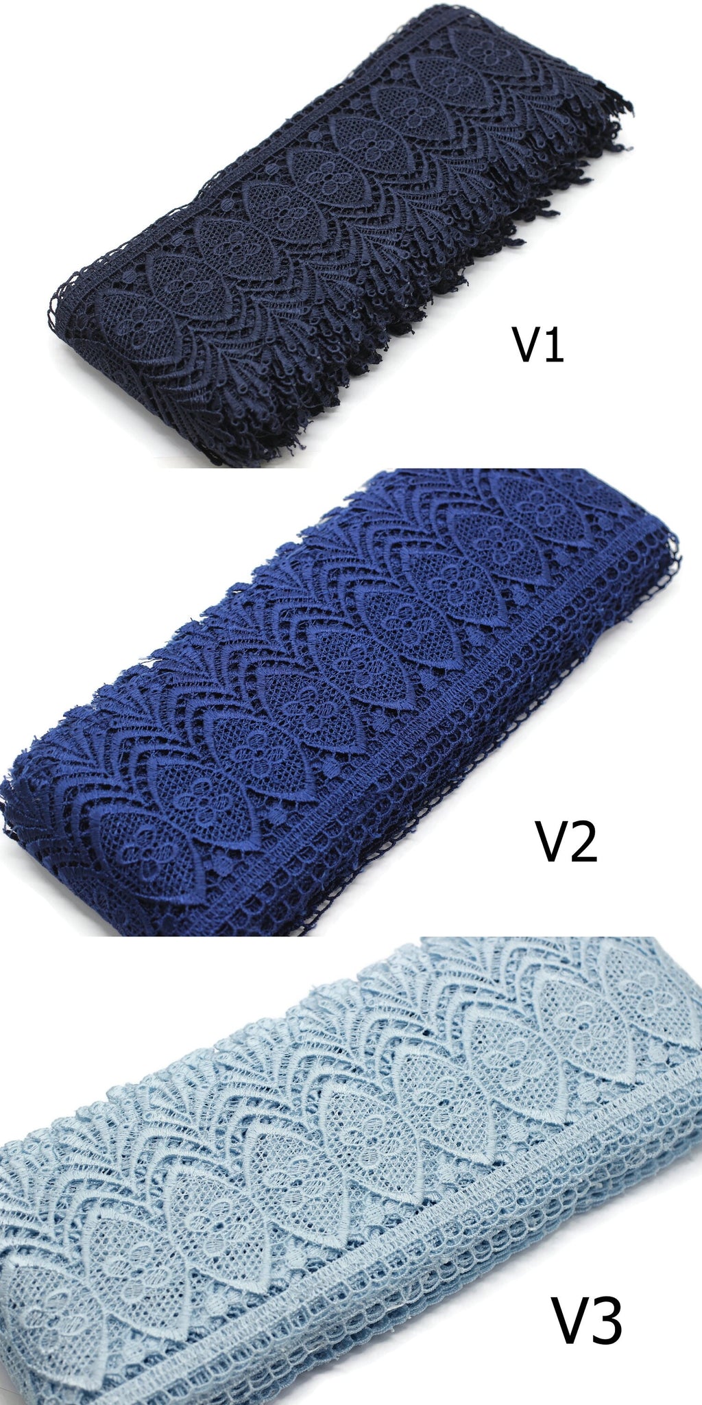 100mm 8 Meters Bridal Guipure Lace Trim | 3.93 Inches Wide Lace Trim | Geometric Bridal Lace | French Guipure | Guipure Lace Fabric TRM100