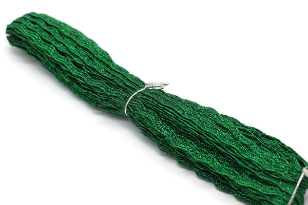 5 mm Zig Zag Soutache Cord, Metallic Braid Cord, Twisted Cord, Soutache Trim, Jewelry Cords, Soutache Jewelry, Soutache Supplies