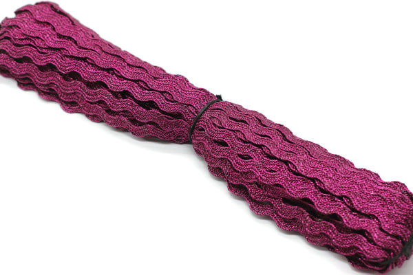 5 mm Zig Zag Soutache Cord, Metallic Braid Cord, Twisted Cord, Soutache Trim, Jewelry Cords, Soutache Jewelry, Soutache Supplies