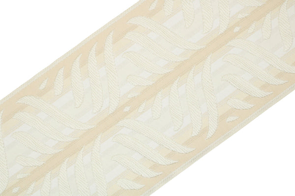 100 mm Embroidered Ribbons (3.93 inch), Jacquard Trims, Sewing Trim, drapery trim, Curtain trims, Jacquard Ribbons, trim for drapery, 214 V1