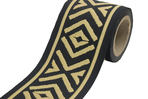 100 mm Embroidered Ribbons (3.93 inch), Jacquard Trims, Sewing Trim, drapery trim, Curtain trims, Jacquard Ribbons, trim for drapery, 207 V8