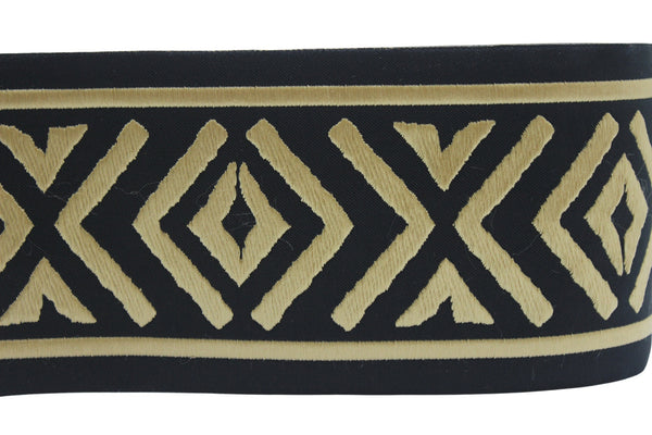 100 mm Embroidered Ribbons (3.93 inch), Jacquard Trims, Sewing Trim, drapery trim, Curtain trims, Jacquard Ribbons, trim for drapery, 207 V8