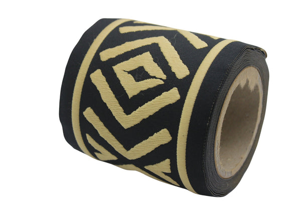 100 mm Embroidered Ribbons (3.93 inch), Jacquard Trims, Sewing Trim, drapery trim, Curtain trims, Jacquard Ribbons, trim for drapery, 207 V8