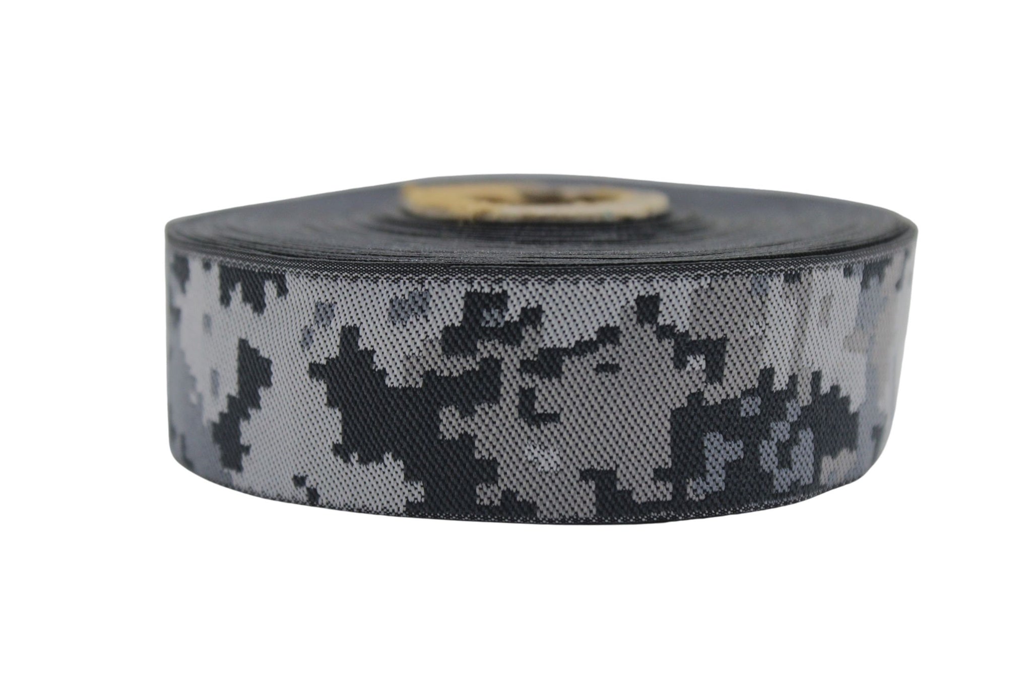 28 mm Military Jacquard Trims (1.10 inches), Air Force Camouflage Woven Trim, Army Uniform Ribbon 28328 V1