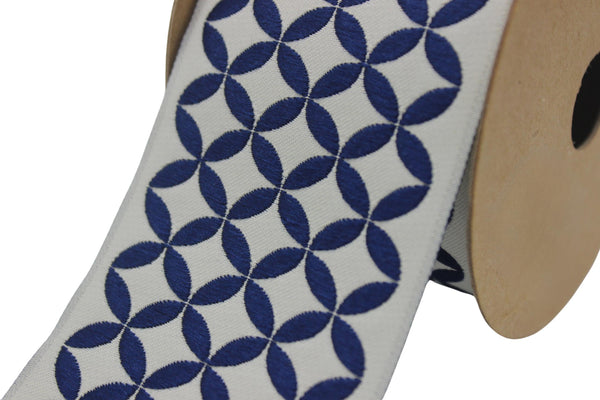 2.67" Anatolia Trim Tape, Upholstery Trim, Fabric Trimmings, Drapery Banding Trim Tape, Jacquard Ribbon, curtain trim ideas 185 V5