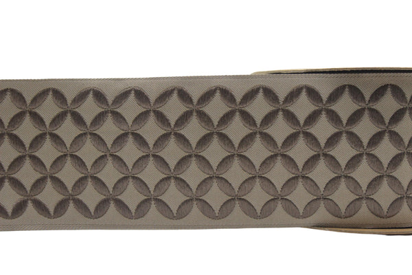 2.67" Anatolia Trim Tape, Upholstery Trim, Fabric Trimmings, Drapery Banding Trim Tape, Jacquard Ribbon, curtain trim ideas 185 V6