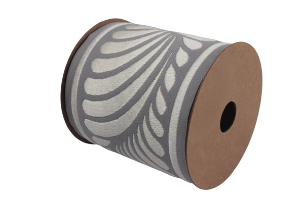 3.9" Drapery Trim Tape, Embroidery Trim Jacquard Ribbon, Drapery trim, Curtain trims, Sewing Trim, Curtains, Drapery Banding 210 V2