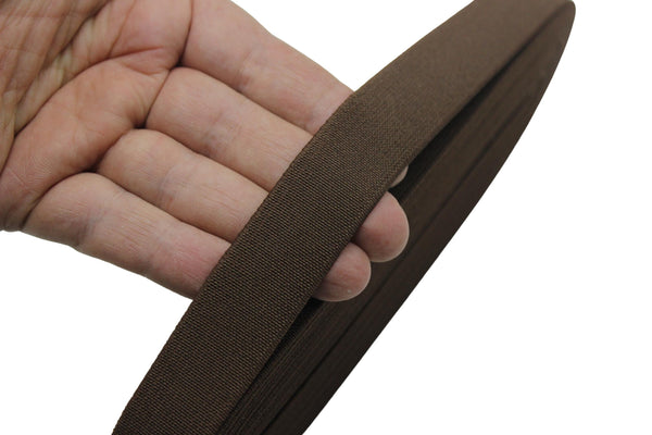 11 Yards Sewing Elastic Band 3/4 Inch Wide Heavy Stretch High Elasticity Knit, Plain Weave Elastic Band for Sewing, Waistband Elastic Tape