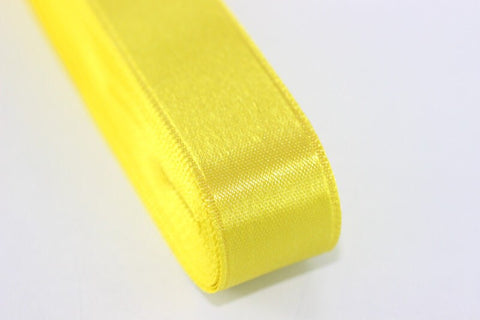 10 meters Yellow Satin Ribbon, Double Sided Ribbon, Silky Ribbon, Satin Ribbons, gift ribbon, craft ribbon, double faced Ribbon, STNR