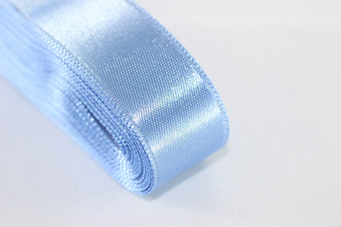 10 meters (10.90 yrds) Blue Satin Ribbon, Double Sided Ribbon, Silk Ribbon, Satin Ribbons, premium ribbons, double faced Ribbon, STNR