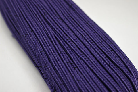 Soutache Cord - Dark Purple Braid Cord - 2 mm Twisted Cord - Soutache Trim - Jewelry Cord - Soutache Jewelry - Soutache Supplies