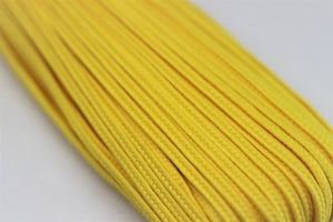 Soutache Cord - Yellow Braid Cord - 2 mm Twisted Cord - Soutache Trim - Jewelry Cord - Soutache Jewelry - Soutache Supplies
