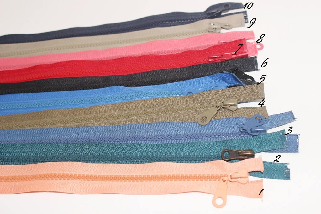 metal dress zippers YKK #4.5 Nickel Silver Metal Zipper, Black Pant/Dress Zipper (8 or 9 Inch)
