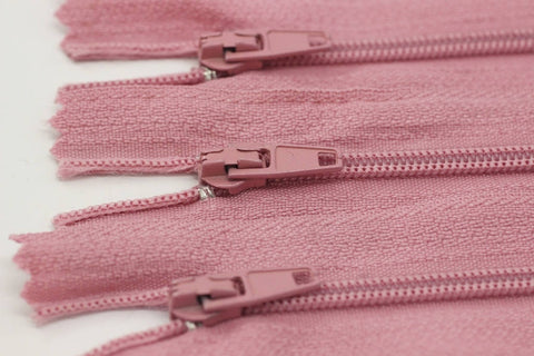 10 pcs Pale Pink Zippers, 18-60cm, (7-23inc) zipper, pants zipper, zipper for pants, zipper, bag zipper, zippers, wallet zipper,