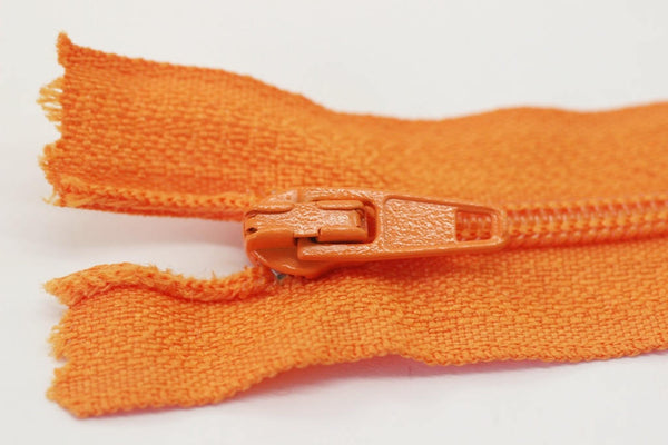 10 pcs Orange Zippers, 18-60cm, (7-23inc) zipper, pants zipper, zipper for pants, zipper, bag zipper, zippers, wallet zipper,