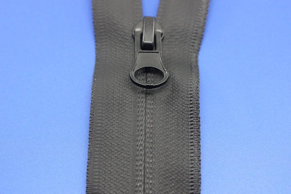 Waterproof Black Zippers, 20 cm, (7inc) zipper, Waterproof zipper, Water Resistant zipper, Jacket Zipper, WRBZ
