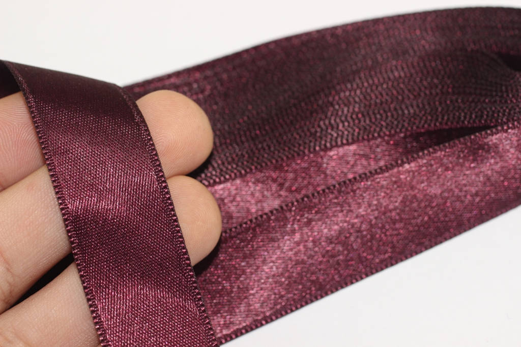 10 meters Cherry Satin Ribbon, Double Sided Ribbon, Silky Ribbon, Sati ...