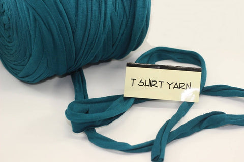 Turquasie T-shirt Yarn, Cotton Yarn, Recyled Fabric yarn, home textile yarn, crochet yarn, basket yarn, yarn, bag yarn, Upcycled Yarn