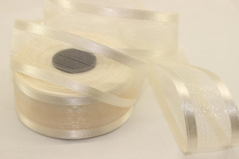 10 meters 30 mm Powder Satin Organza ribbon (1.18 inches), fall ribbon, Wedding ribbons, Organza,  Ribbon, Organza Fabric, Organza ribbon