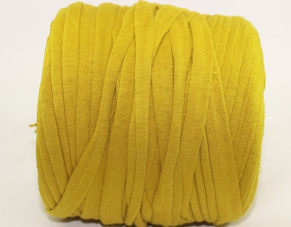 Caramel T-shirt Yarn, Cotton Yarn, Recyled Fabric yarn, home textile yarn, crochet yarn, basket yarn, yarn, bag yarn, Upcycled Yarn