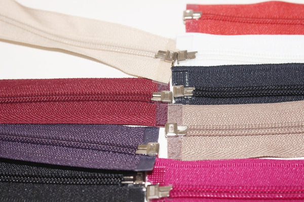 5 Pcs Metal zippers ,closed bottom, 30-100cm (7-40inches) zipper, Jacket Zipper, dress zipper, zipper for Jacket, zipper, dress zipper,