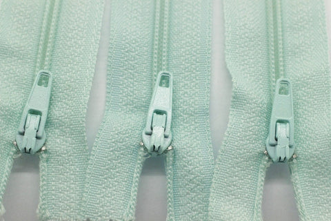 10 pcs Menthol Green Zippers, 18-60cm, 7-23inc zipper, pants zipper, zipper for pants, zipper, bag zipper, zippers, wallet zipper,