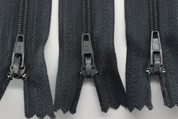 10 pcs Black Zippers, 18-60cm, (7-23inc) zipper, pants zipper, zipper for pants, zipper, bag zipper, zippers, wallet zipper,