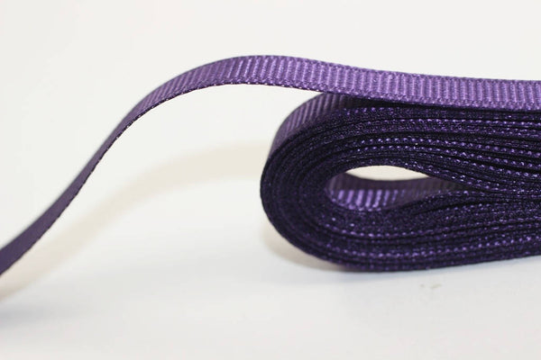 10 meters 10.93 yrds, 10/20/30/40mm Dark Purple Grosgrain Ribbon, Ribbon, Strong Thick grosgrain, Purple Ribbon, Grosgrain ribbon