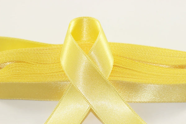Yellow Ribbon Home 10 meters (10.90 yrds) Light Yellow Satin Ribbon, Double Sided Ribbon ...