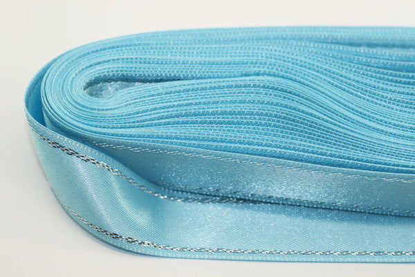 10 meters (10.90 yrds) Marine Blue Satin Ribbon, Double Sided Ribbon, Silk Ribbon, Satin Ribbons, premium ribbons, sparkle ribbon, STNS