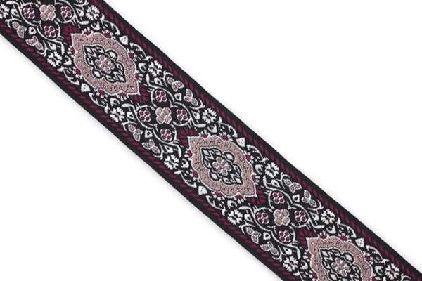 18mm Medieval Ribbon, Jacquard Trim, Jacquard Ribbon, Floral Embroidery, Decorating, Sewing Supplies, Home Decor