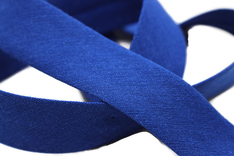 20 mm Blue Cotton Bias, Cotton bias tape,  bias binding, trim (0.78 inches),  cotton bias, double-fold binding, Bias Tape, CB27