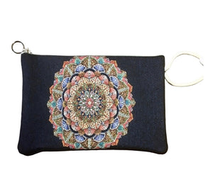 Hypnosis Vintage Style Ethnic Turkish Boho Purse Bag | Clutch | Cosmetic bag | Hippie Bag | Bohemian Bag | Hand Bag | Clutch Purse