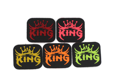 Choose Your Color King Patch 1.5 Inch Iron On Patch Embroidery, Custom Patch, High Quality Sew On Badge for Denim, Sew On Patch, Applique