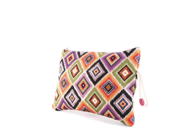 Boho Vintage Style Ethnic Turkish Purse Bag | Clutch | Cosmetic bag | Hippie Bag | Bohemian Bag | Hand Bag | Clutch Purse | Kilim Bag