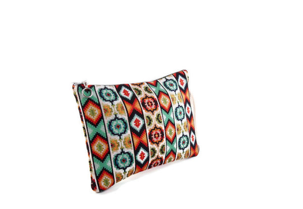 Ethnic Design Style Ethnic Turkish Boho Purse Bag | Clutch | Cosmetic bag | Hippie Bag | Bohemian Bag | Hand Bag | Clutch Purse
