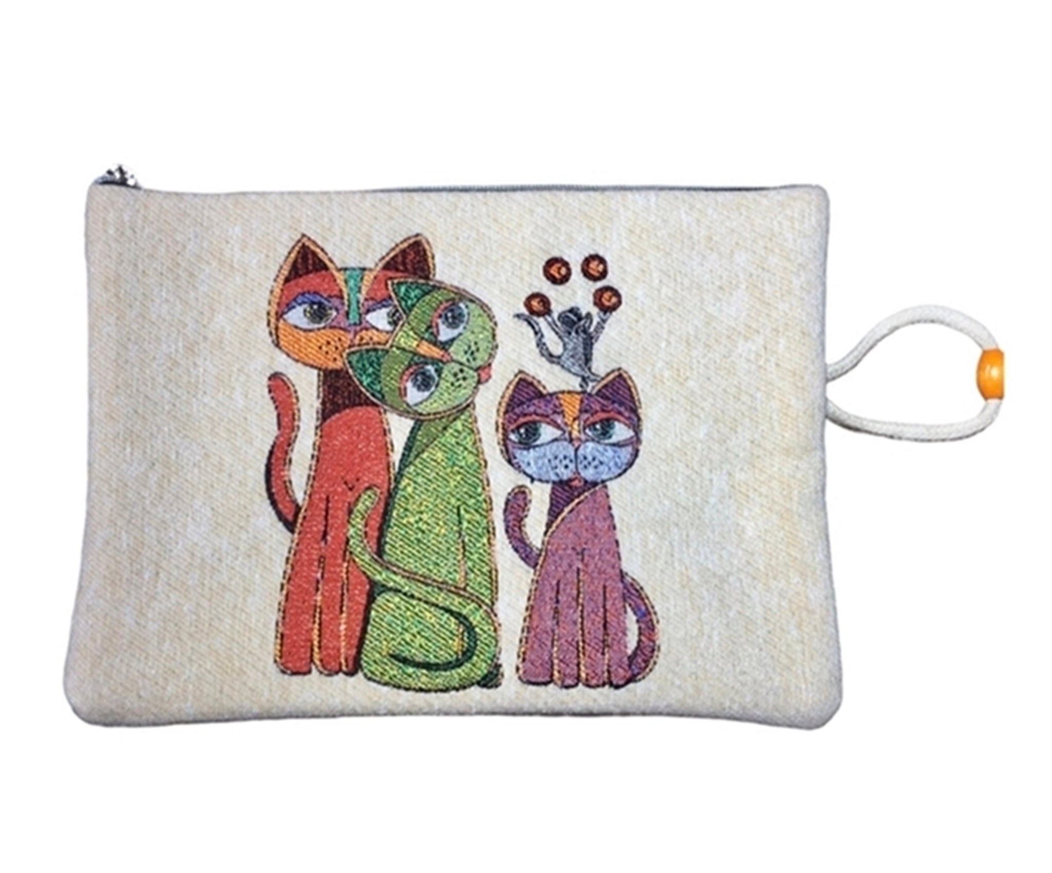 Cats Vintage Style Ethnic Turkish Boho Purse Bag | Clutch | Cosmetic bag | Hippie Bag | Bohemian Bag | Hand Bag | Clutch Purse | Kilim Bag