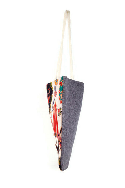 Ottoman Tiles Design Tote Bag, Slouchy bag, Hobo Woven Shoulder bag, Kilim Bag Tribal Boho Bag Purse, Summer sling bag