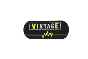 Neon Green Vintage 2.0 Patch 1.1 Inch Iron On Patch Embroidery, Custom Patch, High Quality Sew On Badge for Denim, Sew On Patch, Applique