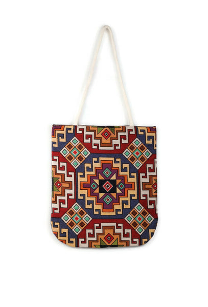Ethnic Vintage Style Turkish Boho Shoulder Medium Tote Bag, Kilim Bag, Geometric Bag, Hippie Bag, Shoulder Bag, Purse Bag 003