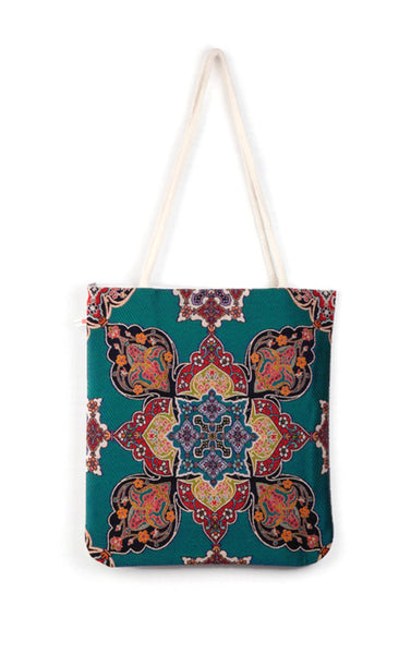 Turquoise Ethnic Tote Bag, Slouchy bag, Hobo Woven Shoulder bag, Kilim Bag Tribal Boho Bag Purse, Summer sling bag