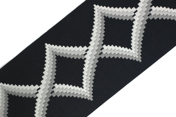 100 mm Embroidered Ribbons (3.93 inch), Curtain trims, Jacquard Trims, Sewing Trim, drapery trim, ribbon trim, trim for drapery, 201 V6