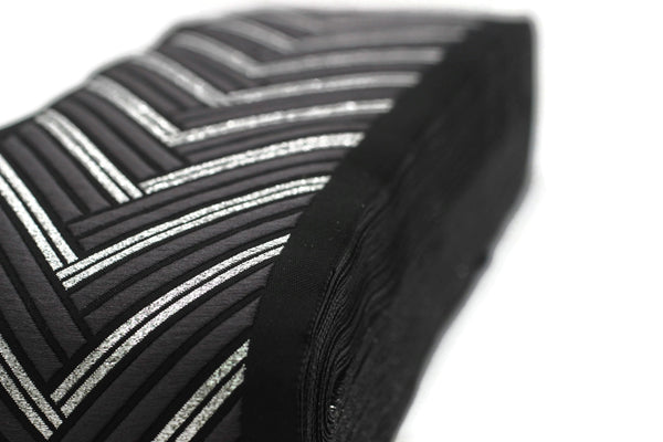 100 mm Embroidered Ribbons (3.93 inch), Jacquard Trims, Sewing Trim, drapery trim, Curtain trims, Jacquard Ribbons, trim for drapery, 180 V6