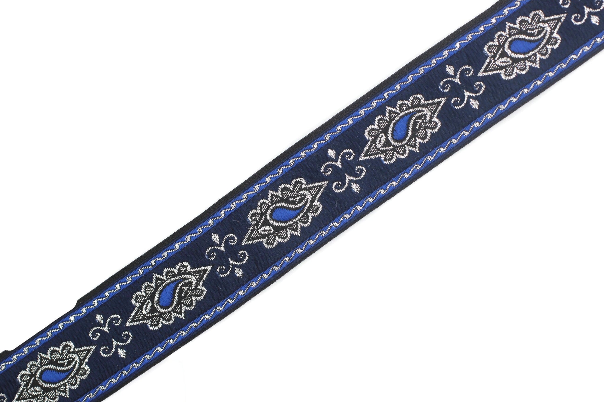 25 mm  Medieval ribbon (0.98 inches), renaissance trim, otantic ribbon,  jacquard ribbons, fabric ribbon, vintage trim, 25907