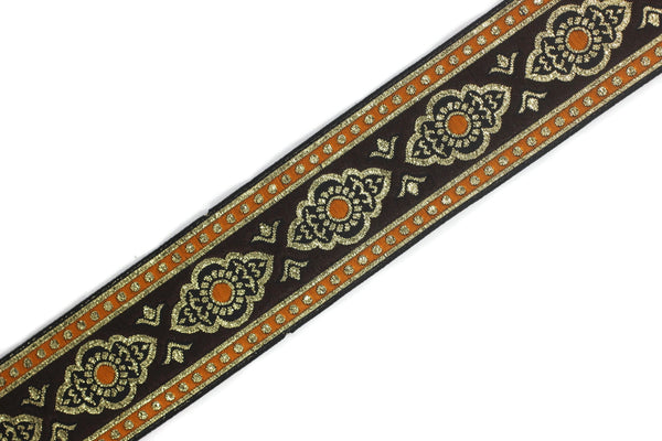 35 mm Renaissance Motive ribbon (1.37 inches), european ribbon, dog colar ribbons, Sewing, Jacquard ribbon, Trim, 35905