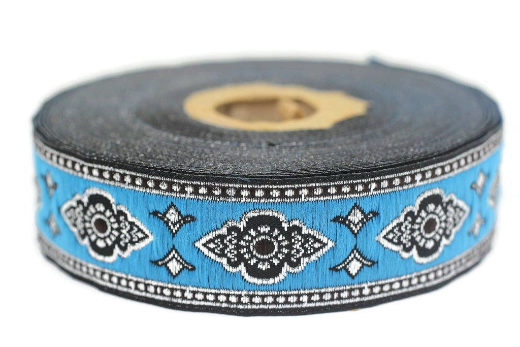 25 mm Renaissance Motive ribbon (0.98 inches), european ribbon, dog co ...