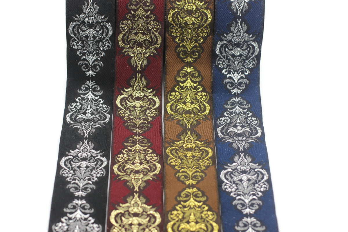 35 mm Authentic Jacquard Ribbons (1.37 inches) Sewing Crafts, ribbon t ...
