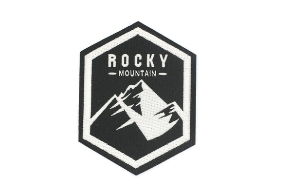10 Pcs Rocky Mountain Patch 2.2x2.9 Inch Iron On Patch Embroidery, Custom Patch, High Quality Sew On Badge for Denim, Sew On Patch, Applique